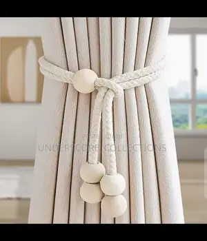 A Pair of Modern Minimalist Design Curtain Straps