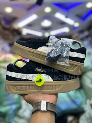 Puma Indoor Og Black - Classic Retro Sneakers
