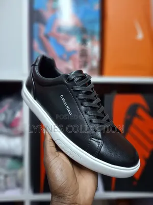Calvin Klein Casuals - Premium Everyday Streetwear Shoes Black White