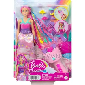Barbie Dreamtopia Twist 'N Style Doll Hairstyling Accessories