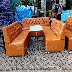 Well Polished Restaurant Lounge Couch Set