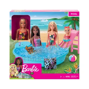 Barbie Doll Pool Playset