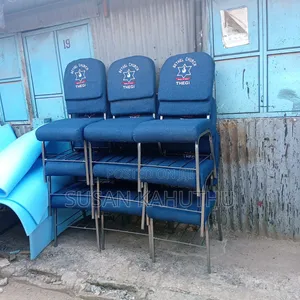 Blue Artfully Stunning Church Seats