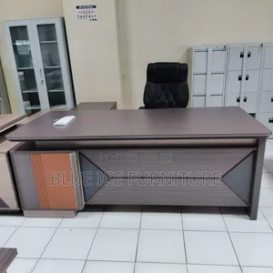 1.8m Modern Executive Desk With Side Storage