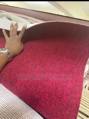 Maroon,Good Quality 4m Roll Lengthwise Wall to Wall Carpets
