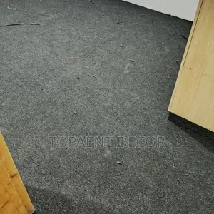 Dark Grey Business Office Delta 4mm Wall to Wall Carpets