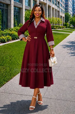 Elegant Maxi Skater Dress