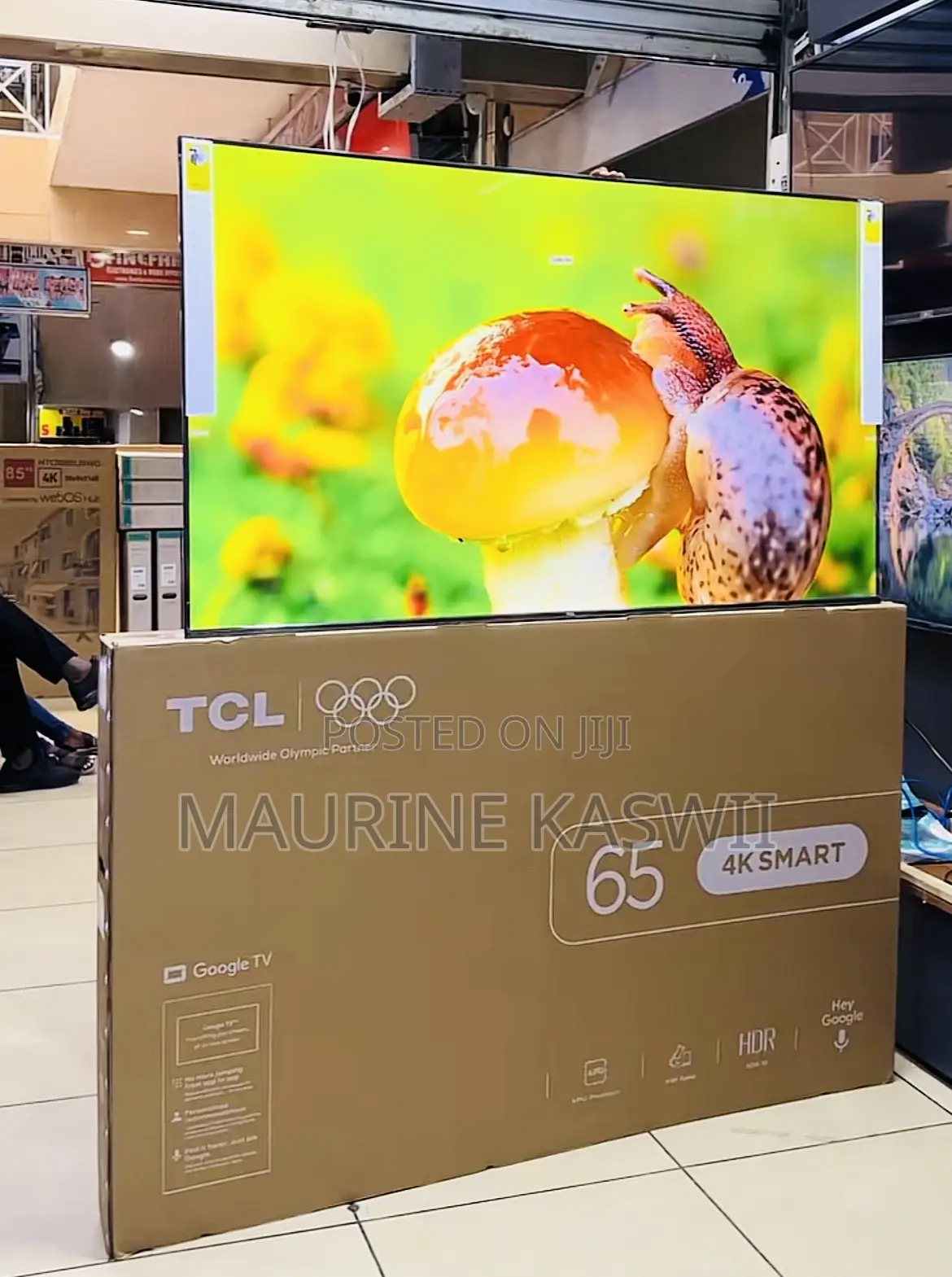 TCL 65”Smart Google Frameless 65 V6d(2026)