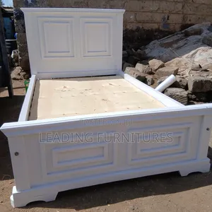 White Bed 4x6 Modern