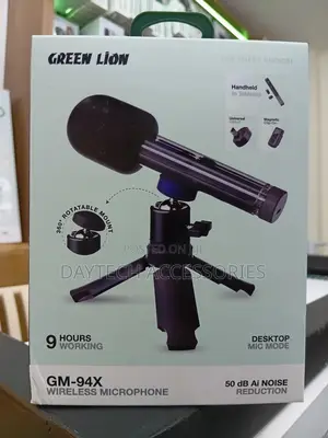 This Is a Green Lion Gm-94x Wireless Microphone.