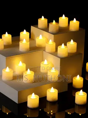 24 PCS Led Tea Light Candles Available*