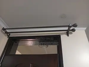 Heavy Duty Jua Kali Curtain Rods - Powder Coated, Affordable