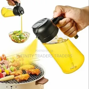 500ml Oil Sprayer and Pourable Dispenser Oil Jug