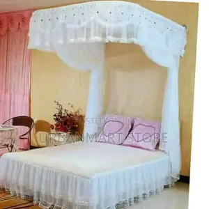 Luxury 5x6 Double Stand Mosquito Net- 2 Stand