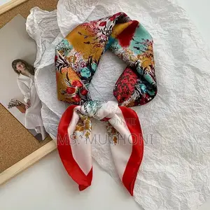 Lady / Gents Fashion Flower Kerchief Scarf
