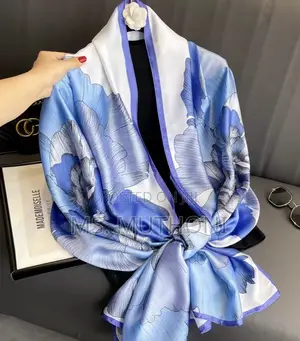 Women Luxury Silk Neck / Shoulder Scarf