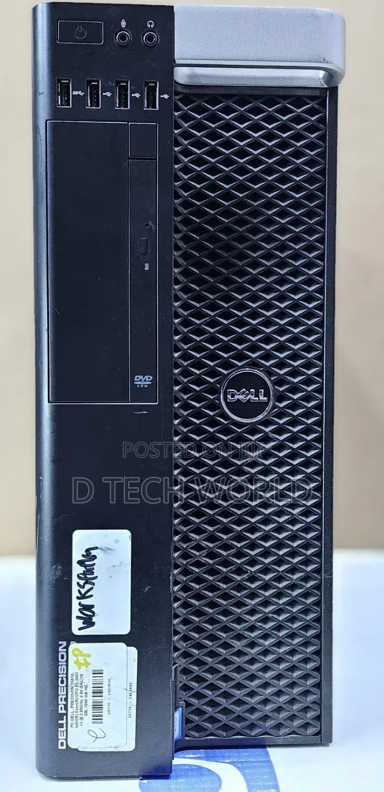 Desktop Computer Dell 16GB Intel Xeon SSD 256GB
