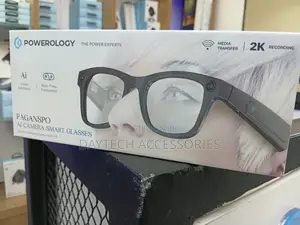 Powerology Ai Camera Smart Glasses With Real-Time Translation.