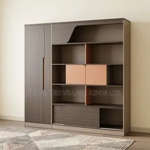Imported Office Executive Two-Tone Wall Unit