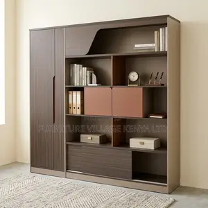 Imported Office Executive Two-Tone Wall Unit