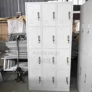 Office Cabinet : 12-Door Steel Lockers Office Gym Storage Cabinet