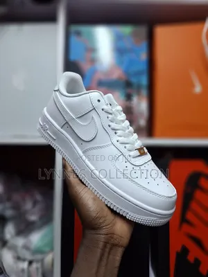 Nike Air Force 1 White/ - Unisex Streetwear Sneakers All White