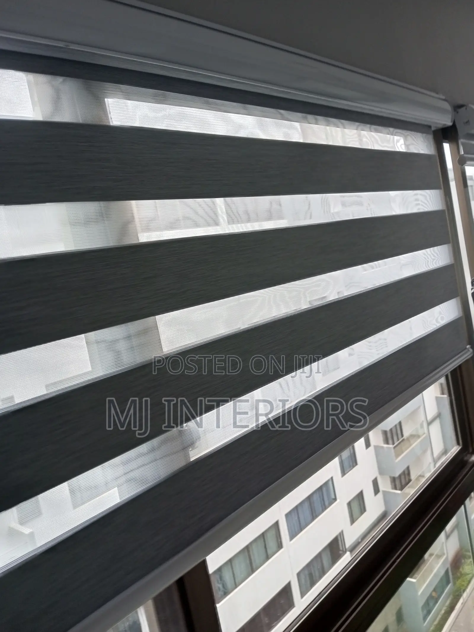 Slimline Horizontal Blinds - Light Filtering Blackout