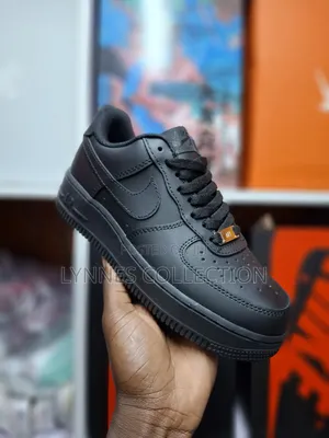 Nike Air Force 1 All Black - Unisex Streetwear Sneakers