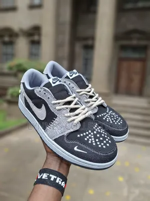 Nike Jordan 1 Low Voodoo Gray/Black - Premium Streetwear Sneakers