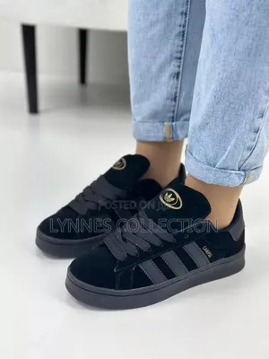 Adidas Campus All Black - Classic Streetwear Sneakers
