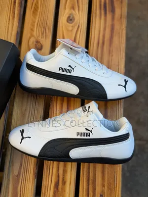 Puma Speedcat Black/White Leather - Racing Streetwear Sneakers