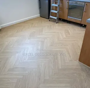 Herringbone SPC Flooring – Modern Wooden Floor Elegance