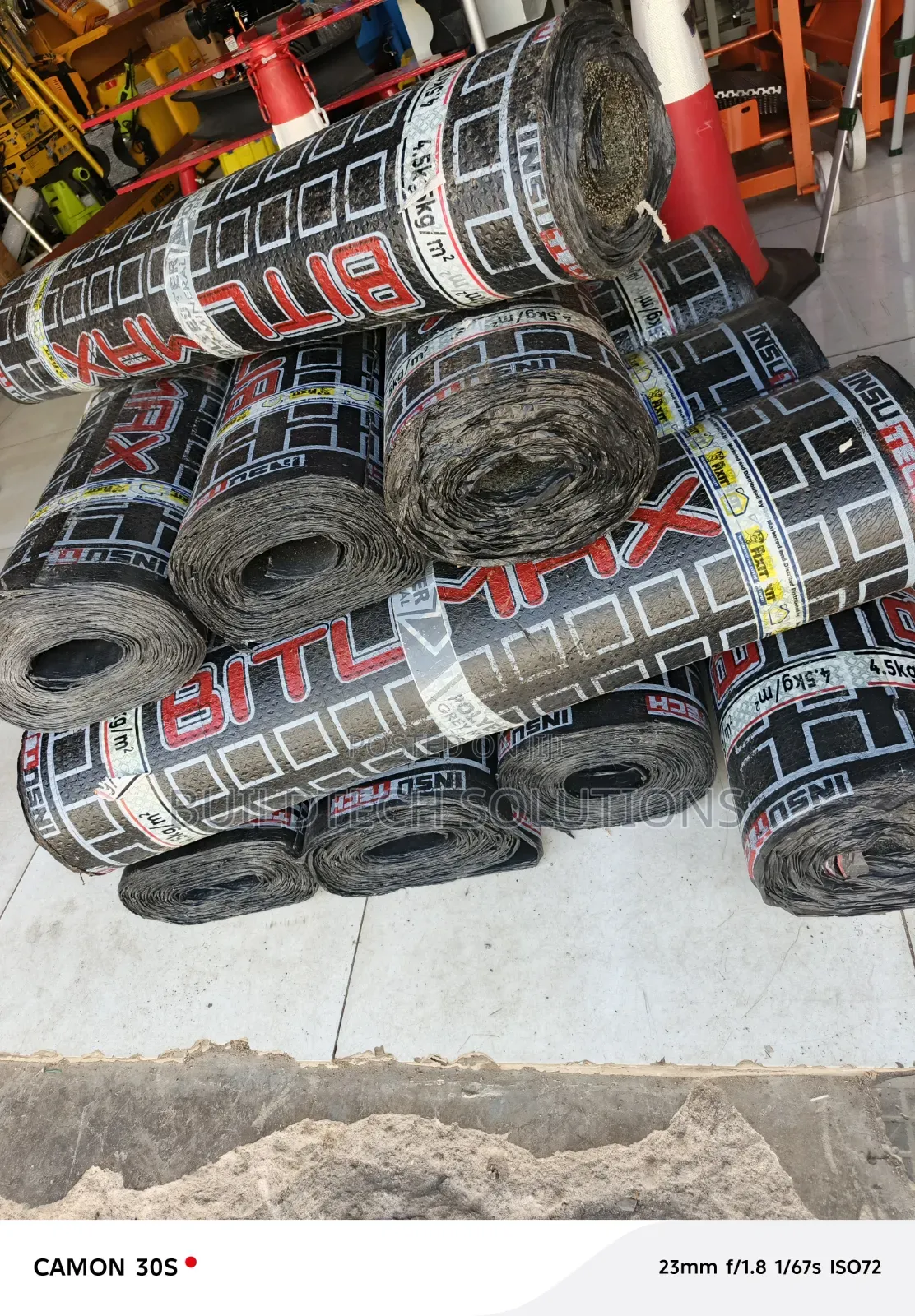 Industrial APP Waterproofing Solution for Terraces Foundations