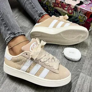 Adidas Campus Cream - Classic Suede Streetwear Sneakers