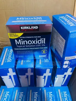 Kirkland Minoxidil 5% Hair Regrowth Treatment + Dermaroller - 60 Ml