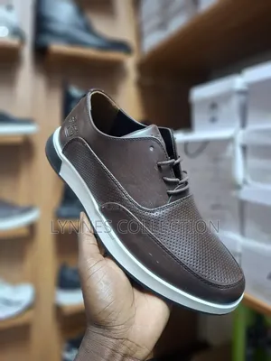 Men Official Low Cut Brown Shoes - Premium Formal Leather Footwear