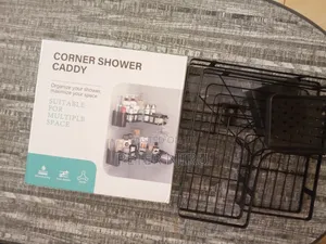 3pcs Set Heavy-Duty Shower Caddy Shelf/Bathroom Organizer