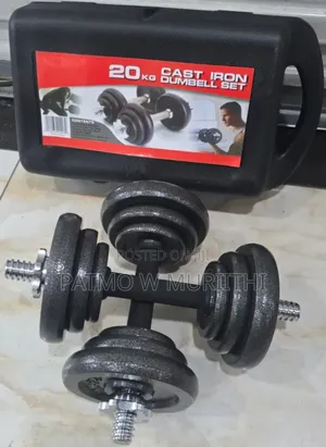 20 KGS Dumbbell With Cast Iron