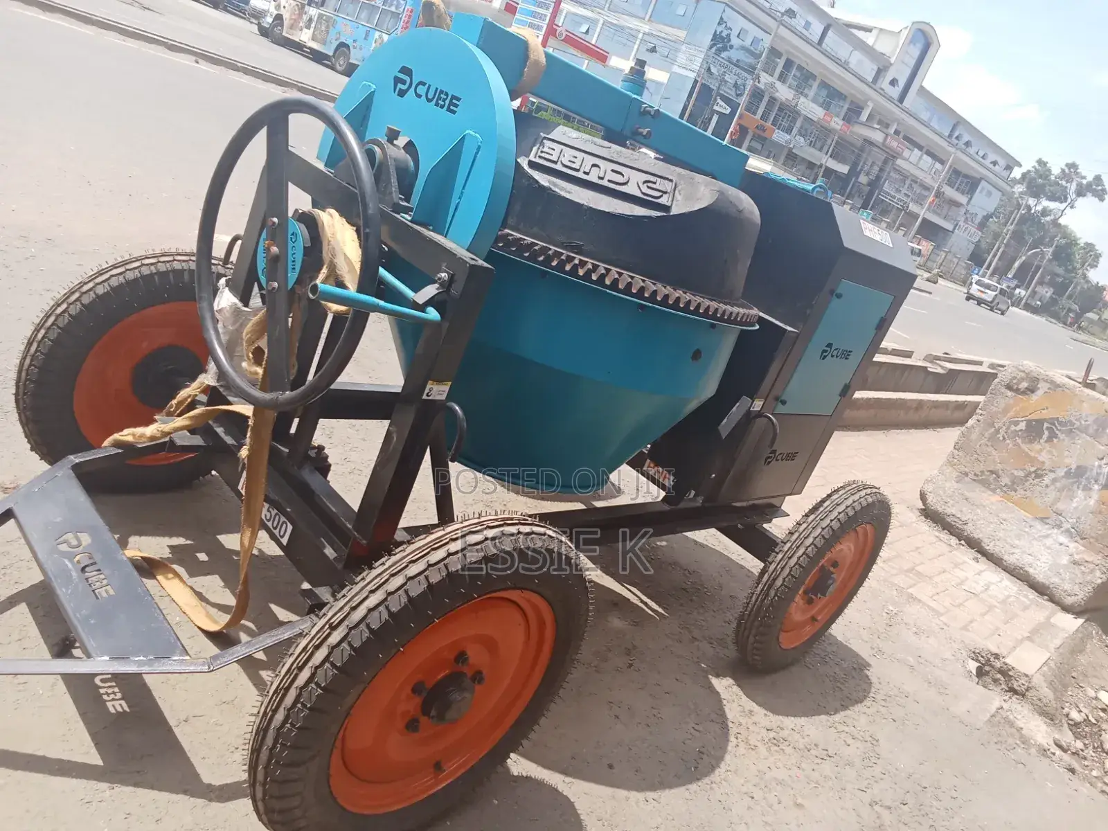 Diesel Engine Indian(Cube Brand) Concrete Mixer