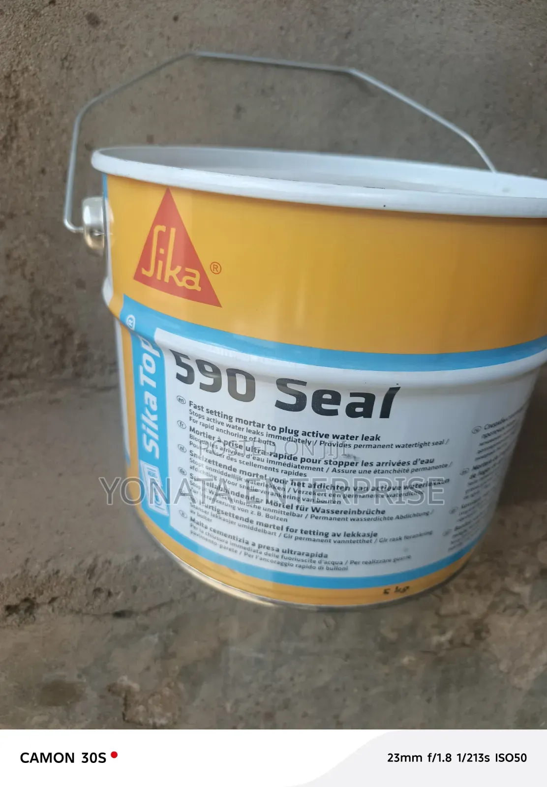 Sika Topseal 590 Water Plug