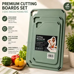 3pc Marble Chopping Board