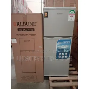 Rebune 118 Litres Double Door Refrigerator