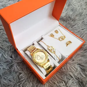 Ladies 5pc Jewelry Gift Set (Geneva -Love Heart)