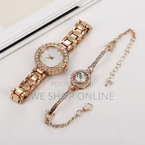 Classy Ladies Watch+ Bracelet Set