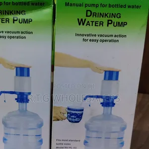Manual Water Pump Portable Hand Press Dispenser