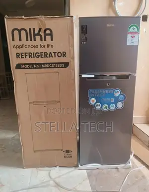 Mika 138 Litres Double Door Refrigerator
