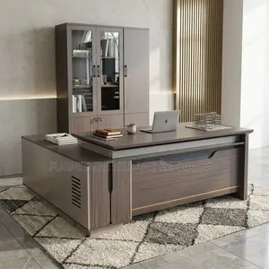 L-Shaped 180cm Boss Executive Task Table