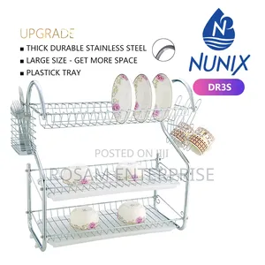 Nunix 3 Tier Dish Rack