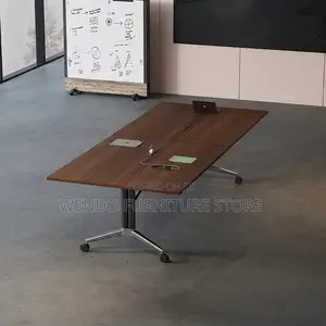 Office Table : 2.4m Foldable Boardroom Conference Office Table