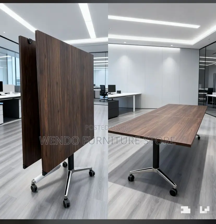 Office Table : 2.4m Foldable Boardroom Conference Office Table